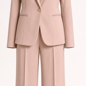 Ensemble tailleur femme rose poudré MIAIA taille XL neuf