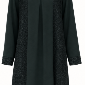 Chemise longue verte taille M en bon état