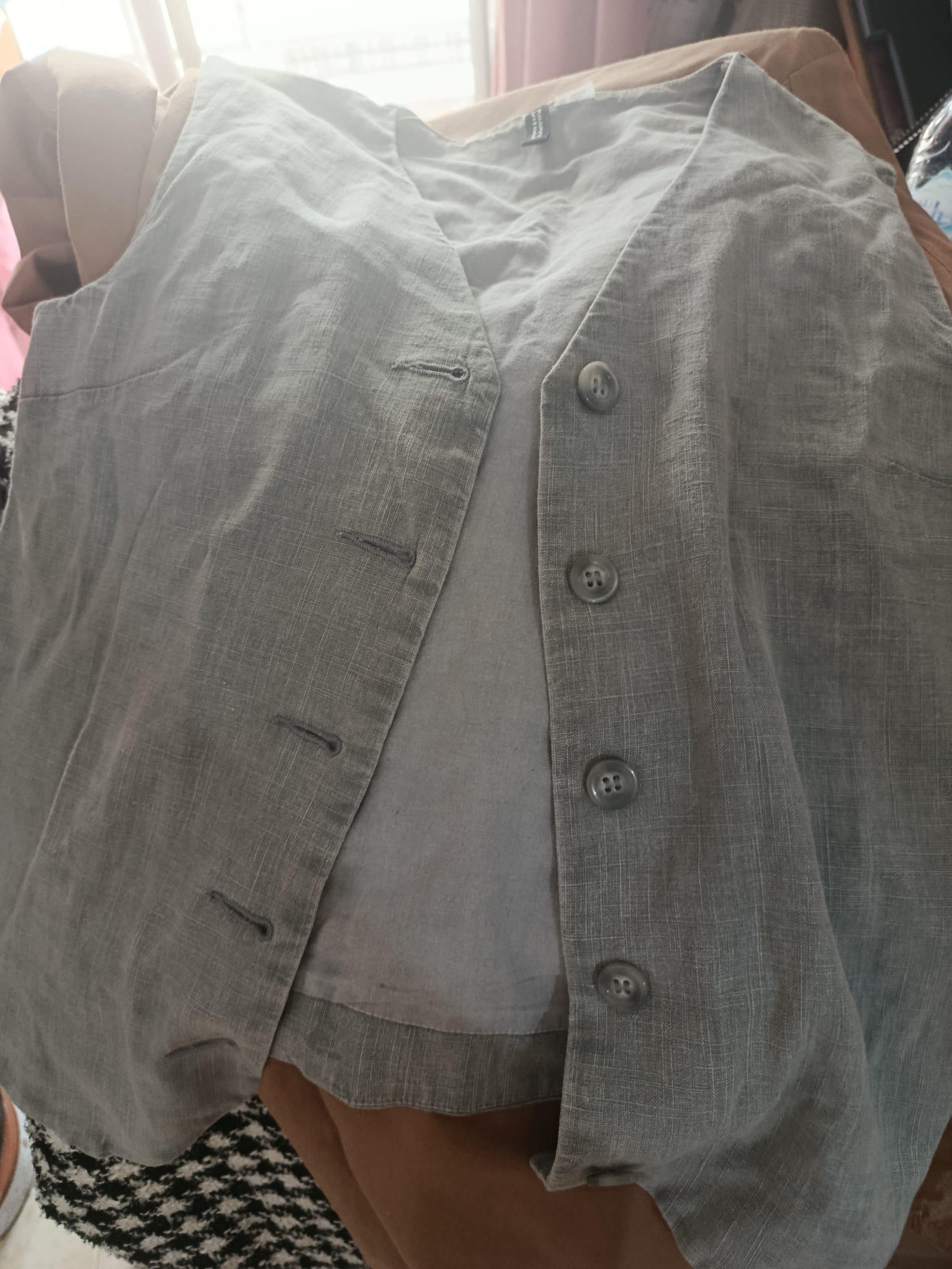 Gilet gris h&m – Image 2